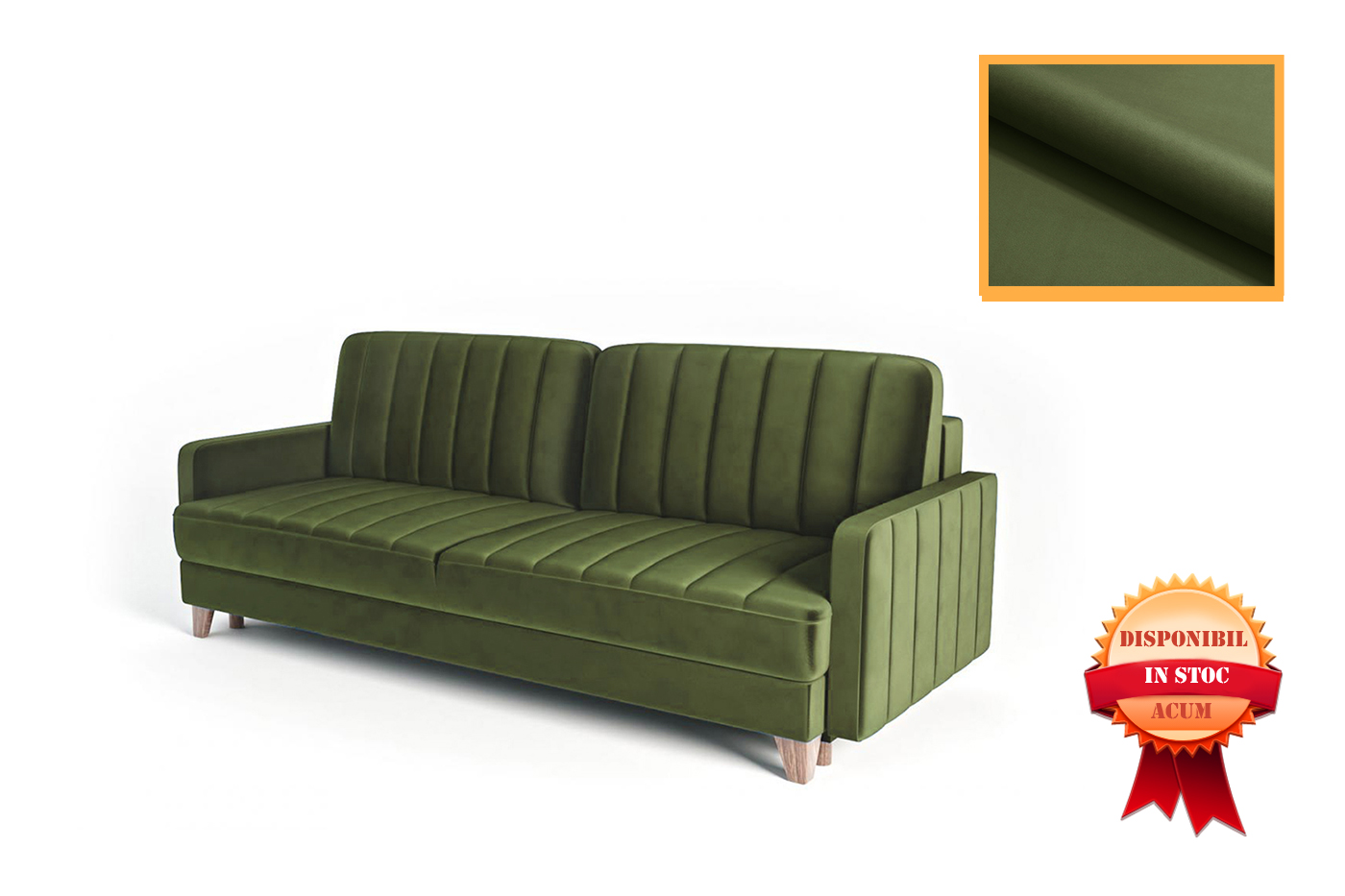 BAHAMA CANAPEA EXTENSIBILA 220 X 97 STOFA BLUVEL-77 ZONA DE DORMIT 200 X 140