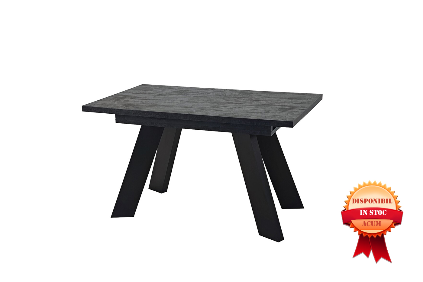 COMO MASA EXTENSIBILA 130-210X80 BETON DARK INCHIS