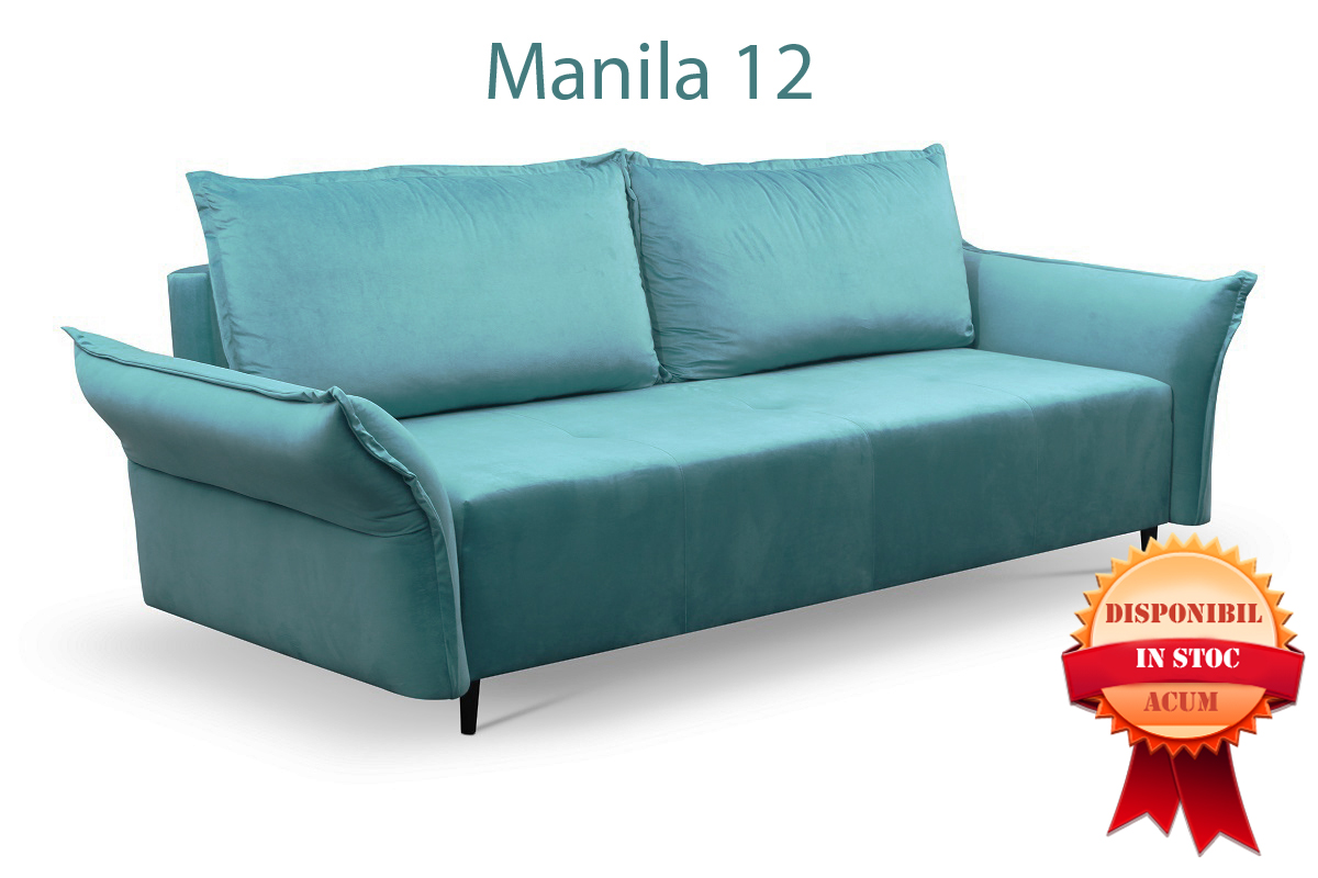 NAPOLI CANAPEA EXTENSIBILA 236 x 100 MANILA-12 ZONA DE DORMIT 140 x 200 TURCOAZ