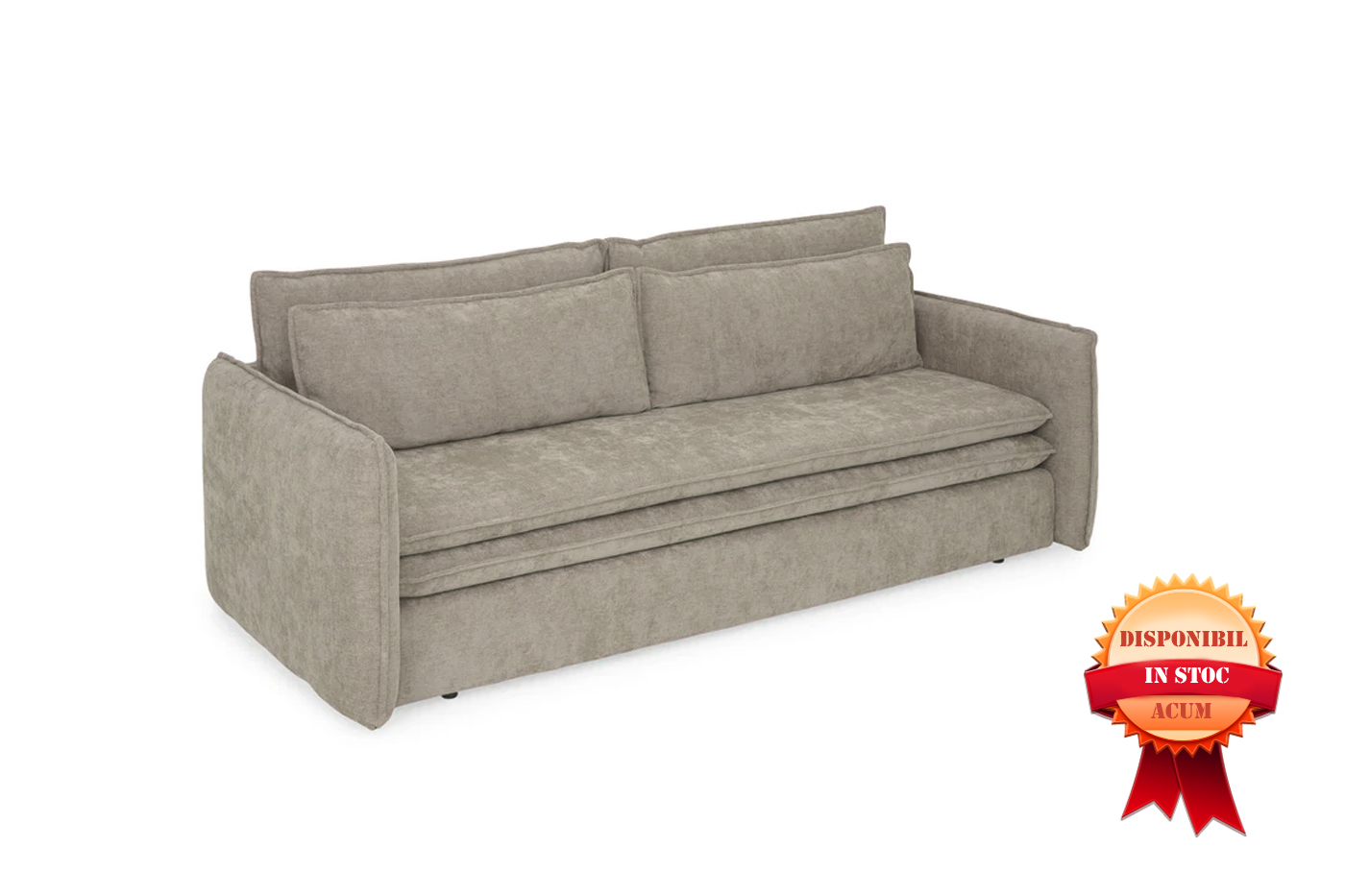 TILIA SLIM CANAPEA EXTENSIBILA 230 X 103 NOW-OR-NEVER-06 CREM