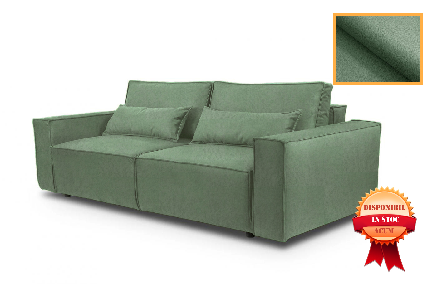 INFINITY CANAPEA EXTENSIBILA 249 x 111 ELEMENT-11 VERDE