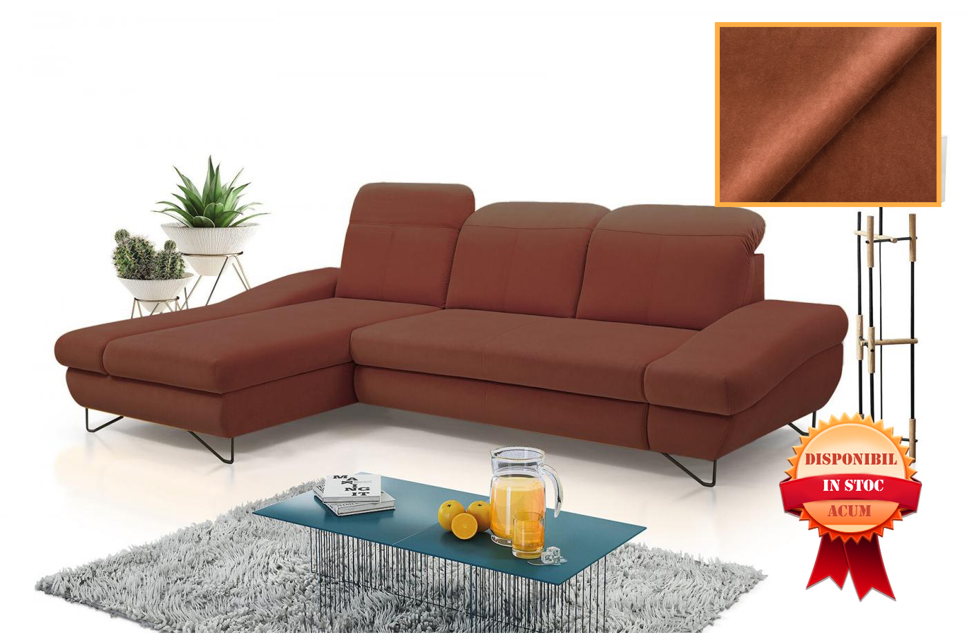 ROSSA COLTAR EXTENSIBIL 284 X 166 SALVADOR 15 COLT STANGA MARO