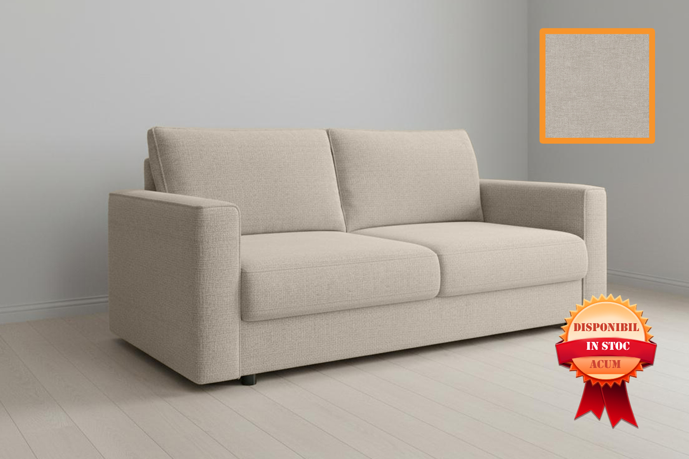 DELANTO CANAPEA EXTENSIBILA 193 x 96 WIND-11 CREM