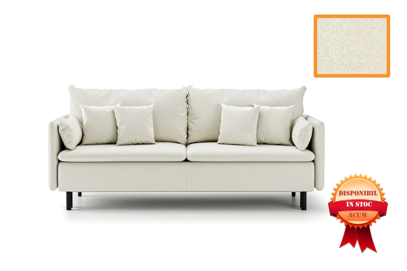 ASTI CANAPEA EXTENSIBILA 215 x 96 PUENTE-03 CREM