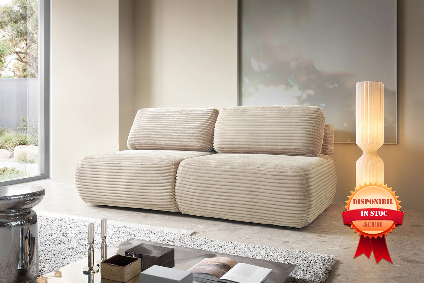 DALIA CANAPEA 220X118 TILIA-03 CREM