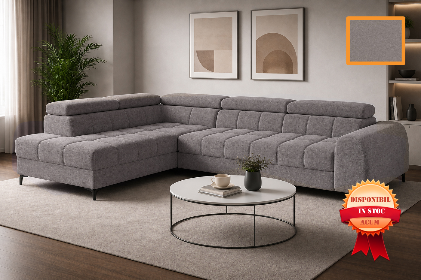 AURELIO COLTAR EXTENSIBIL 268 X 204 CASTEL-20 STANGA GRI