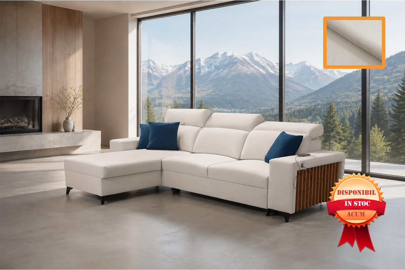 BARTONE COLTAR EXTENSIBIL 286X182 ELEMENT-17 STANGA CREM